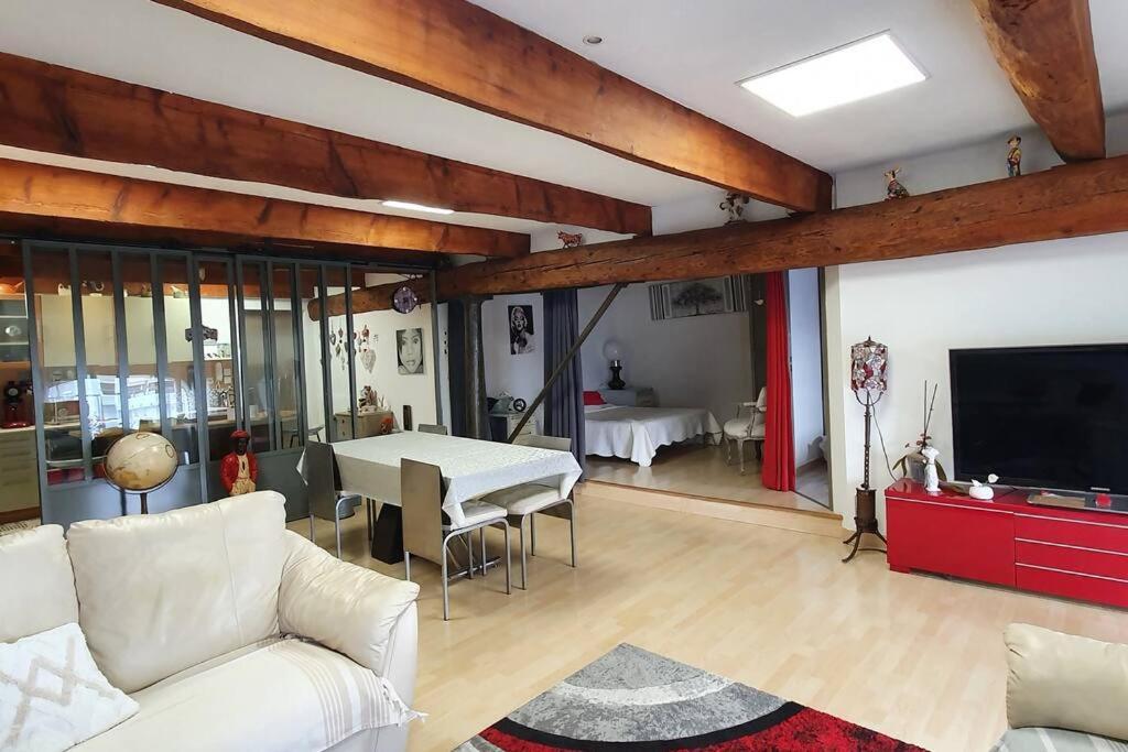 Апартаменты Le Loft Du 31 Deco Charme Cosy Centre Garage Prive Climatisation Сет Экстерьер фото